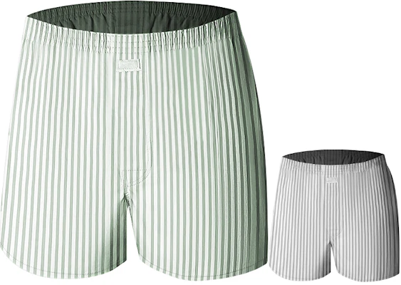Septwolves Classic Striped Cotton Boxers 2-Pack - Breathable & Comfortable. 29033-2 Buy Septwolves Classic Striped Cotton Boxers 2-Pack - Breathable & Comfortable. 29033-2