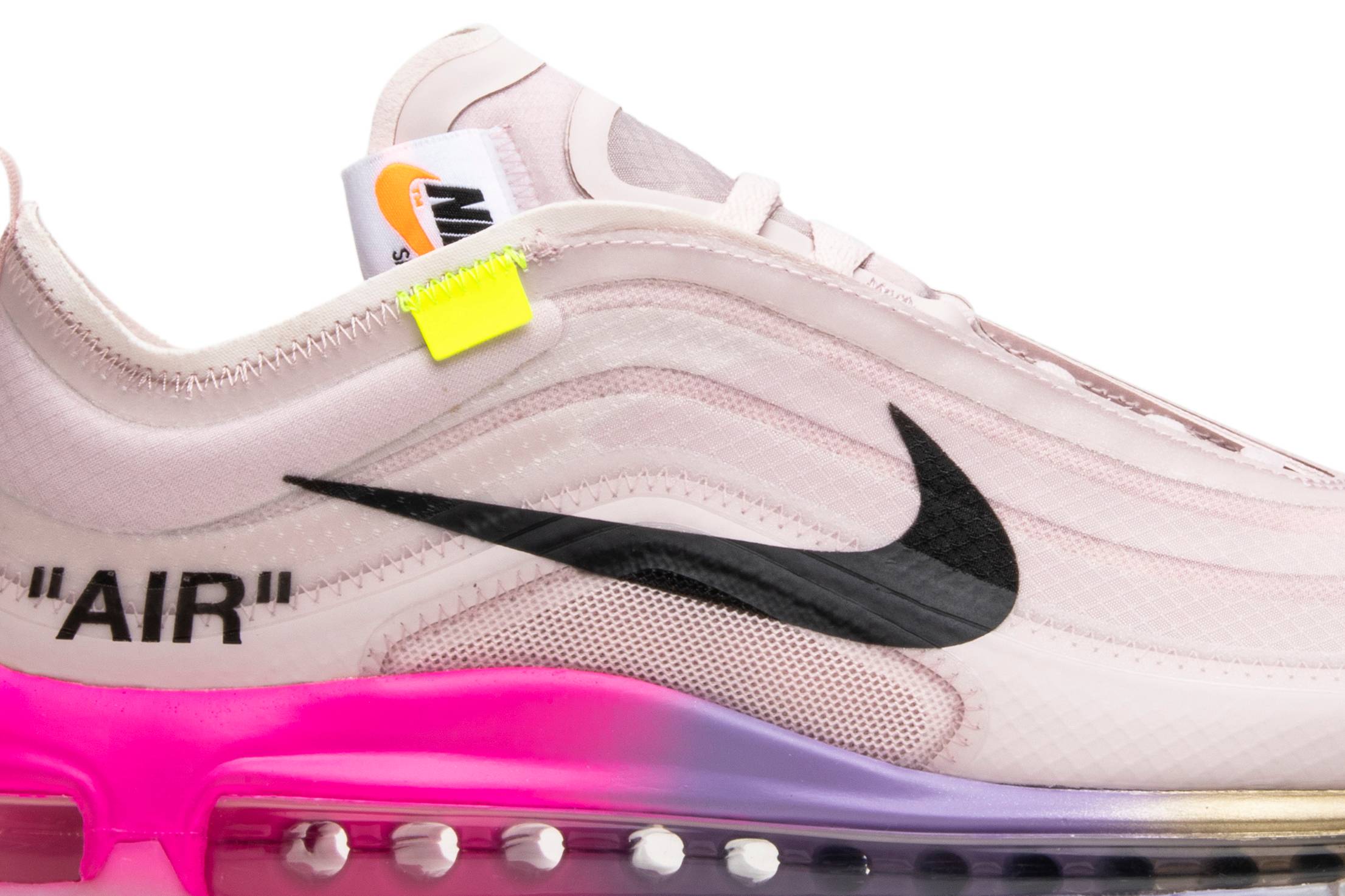 Air max 97 off white pink discount