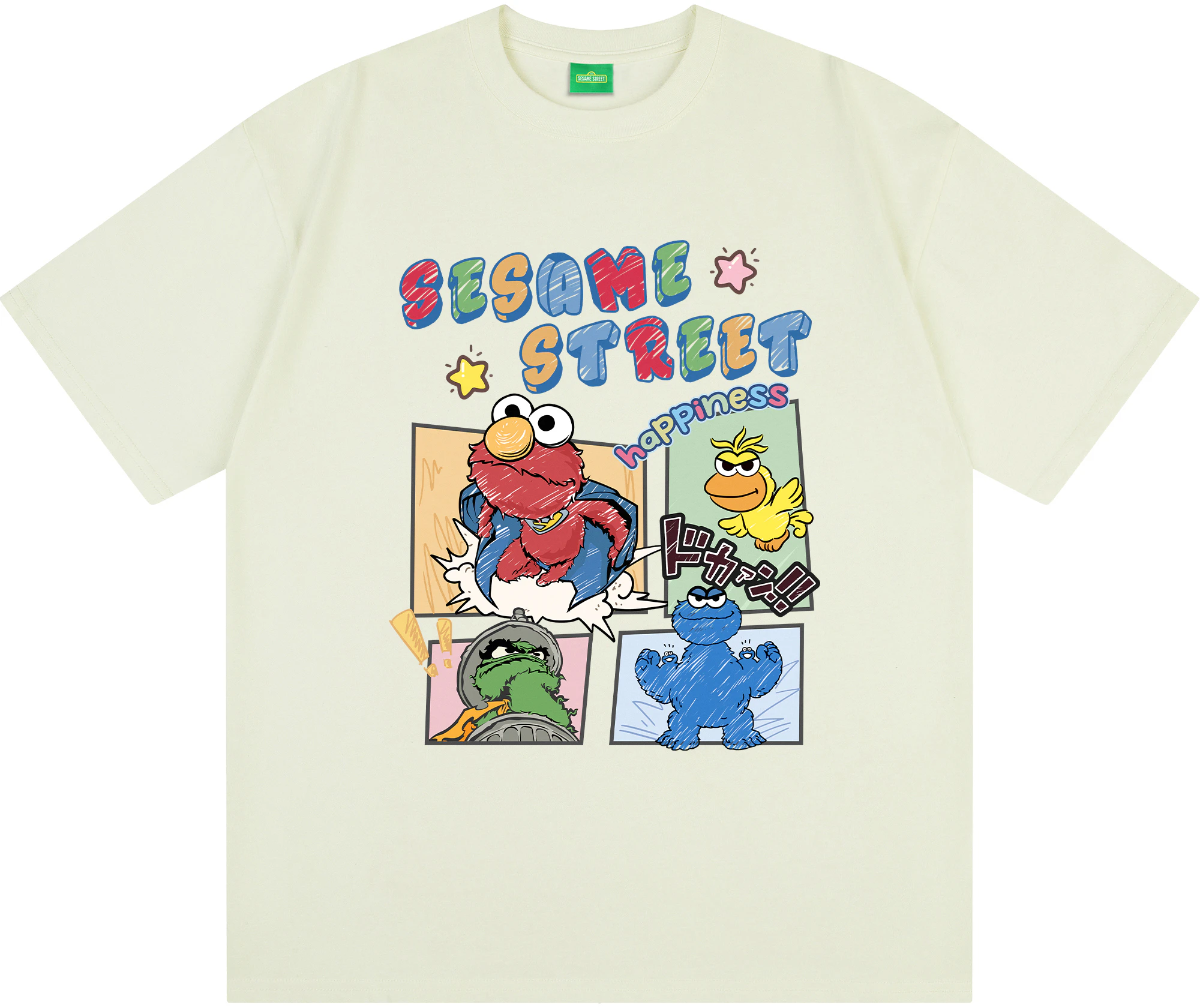 sesame-street-cartoon-graphic-loose-fit-unisex-short-sleeve-t-shirt-casual-style-605705-zmy-570