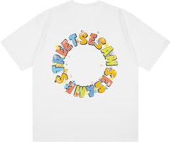 Sesame Street Cartoon Graphic Oversized Unisex Short Sleeve T-Shirt 605705ZMY0268 Sesame Street Cartoon Graphic Oversized Unisex Short Sleeve T-Shirt 605705ZMY0268