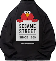 Sesame Street Cartoon Print Oversized Coach Jacket for Men and Women - Fall Edition SSACO233LA5U-JD Sesame Street Cartoon Print Oversized Coach Jacket for Men and Women - Fall Edition SSACO233LA5U-JD