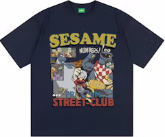 Sesame Street Casual Loose Fit Cartoon Graphic Unisex T-Shirt 605705ZMY526 Sesame Street Casual Loose Fit Cartoon Graphic Unisex T-Shirt 605705ZMY526