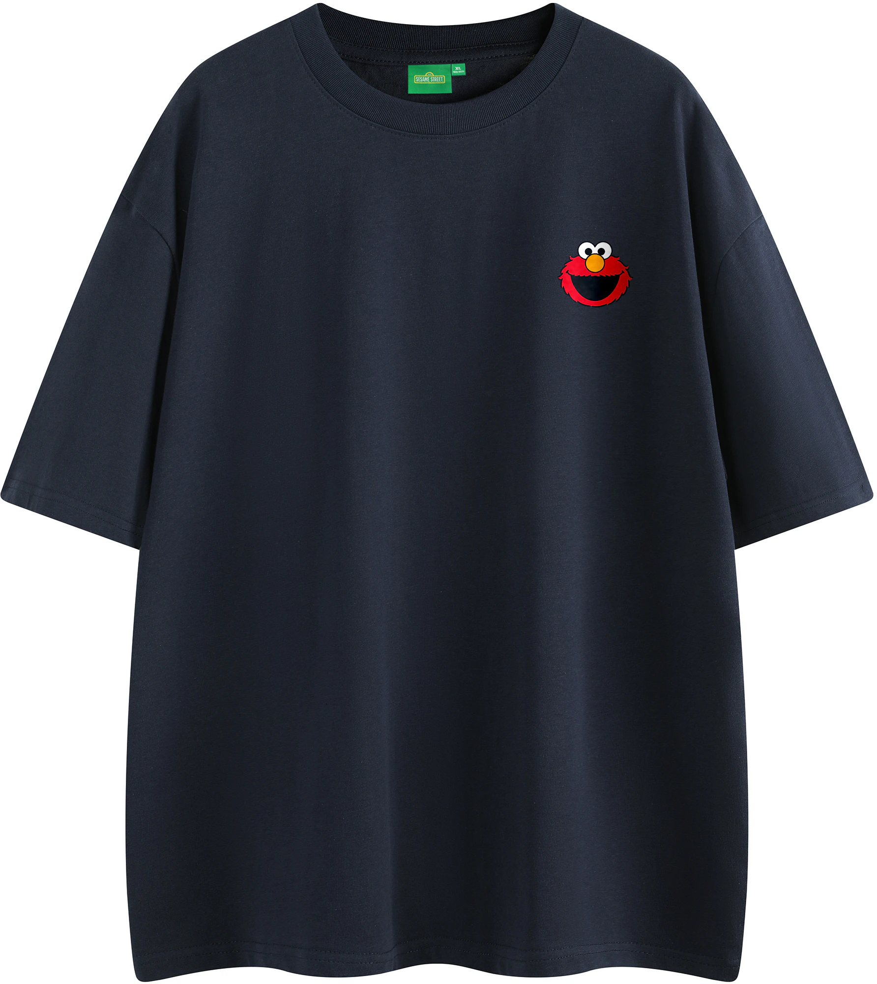 sesame-street-dopamine-t-shirt-unisex-oversized-casual-solid-logo-print-top-1619999-zmj-005