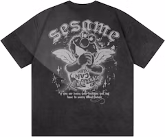 Sesame Street Elmo Angel Suede Vintage Oversized Unisex T-Shirt 603999ZMY418 Sesame Street Elmo Angel Suede Vintage Oversized Unisex T-Shirt 603999ZMY418
