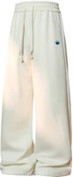 Sesame Street Logo Print Casual Wide-Leg Pants Unisex Relaxed Fit, Trendy Style 1611832ZMJ005-1 Sesame Street Logo Print Casual Wide-Leg Pants Unisex Relaxed Fit, Trendy Style 1611832ZMJ005-1