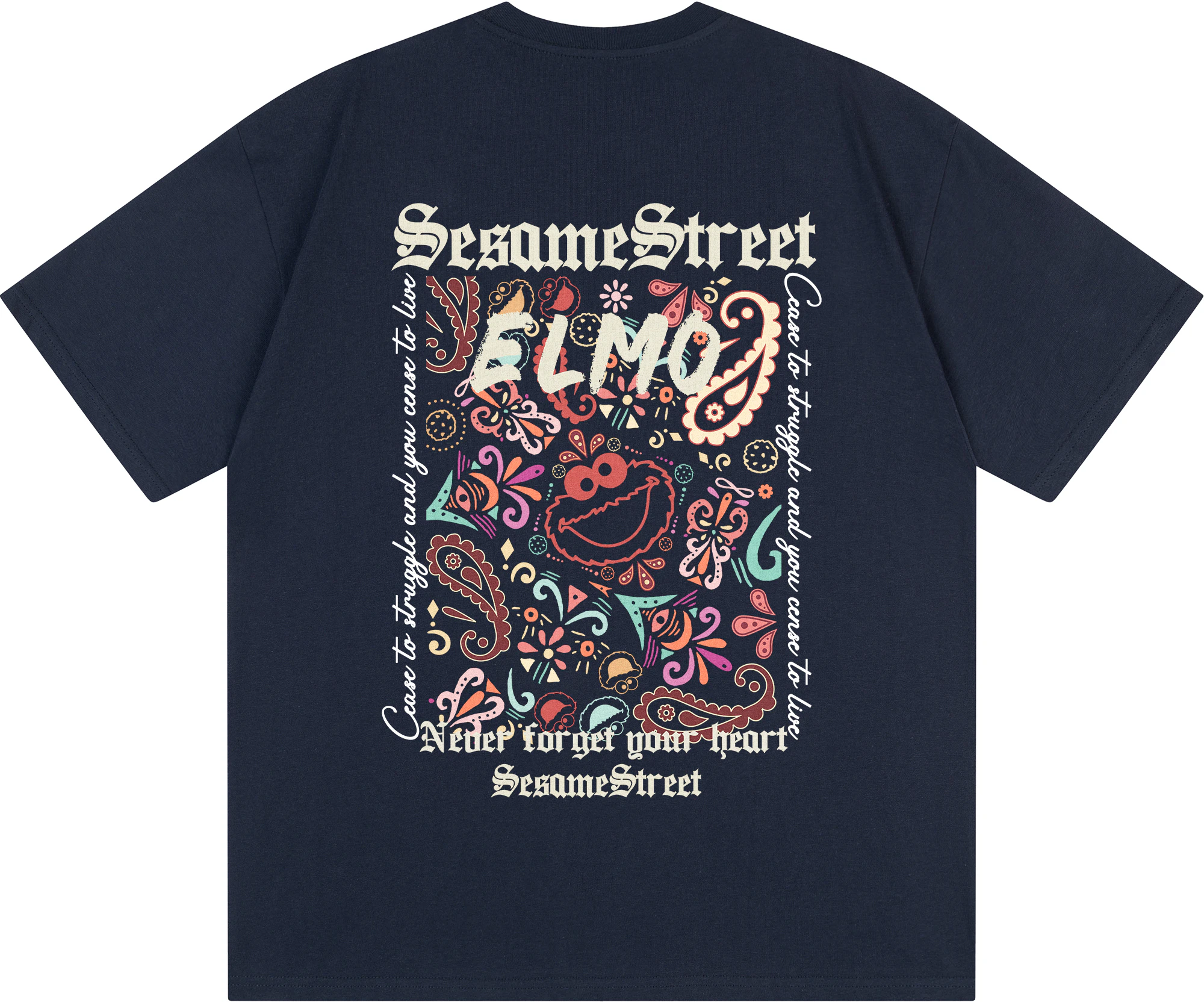 sesame-street-paisley-logo-print-oversized-unisex-casual-t-shirt-605705-zmy-430