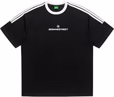 Sesame Street Relaxed Fit Logo Raglan Sleeve Unisex Streetwear T-Shirt. 202452ZMY525 Sesame Street Relaxed Fit Logo Raglan Sleeve Unisex Streetwear T-Shirt. 202452ZMY525