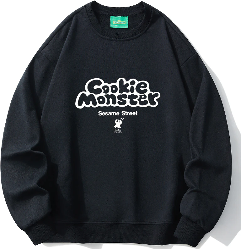 sesame-street-solid-color-retro-cartoon-logo-printed-crewneck-sweatshirt-unisex-ssatt-233-lg-6-u