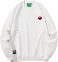 Sesame Street Solid Logo Embroidered Loose Fit Crewneck Sweatshirt Unisex SSDTT231183U Sesame Street Solid Logo Embroidered Loose Fit Crewneck Sweatshirt Unisex SSDTT231183U