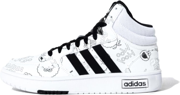 芝麻街 x adidas Neo Hoops 3.0 中帮 'Woo Hoo!' HQ9813 Buy 芝麻街 x adidas Neo Hoops 3.0 中帮 'Woo Hoo!' HQ9813