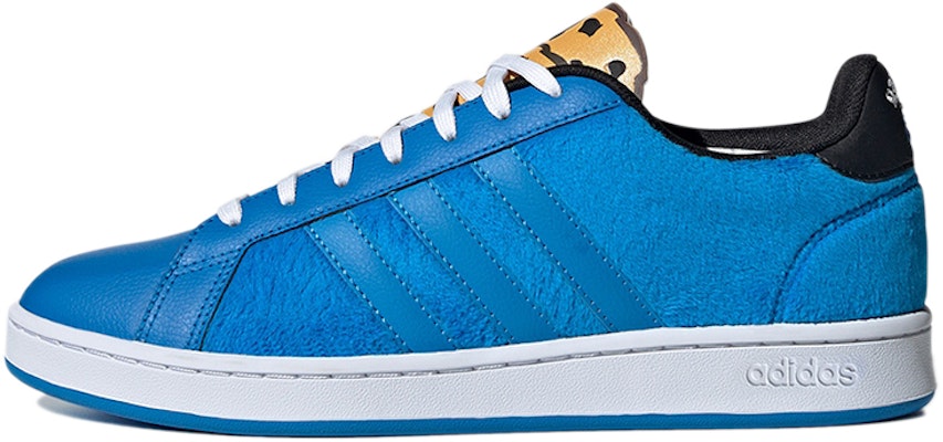 SESAME STREET/芝麻街 x adidas neo GRAND COURT 芝麻街聯名 休閒 低筒 運動鞋 男女款 藍黑 Buy SESAME STREET/芝麻街 x adidas neo GRAND COURT 芝麻街聯名 休閒 低筒 運動鞋 男女款 藍黑