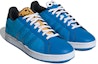 Shop SESAME STREET/芝麻街 x adidas neo GRAND COURT 芝麻街聯名 休閒 低筒 運動鞋 男女款 藍黑