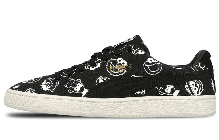 Buy Sesame Street x Puma Basket 'Hitam' 363220-02