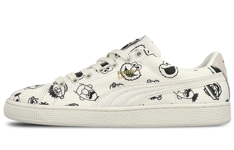 Buy 芝麻街 x Puma Basket '耳語白' 363220-01