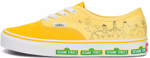 Sesame Street x Vans Authentic 'Sesame Street Family' VN0009PVYLW Sesame Street x Vans Authentic 'Sesame Street Family' VN0009PVYLW