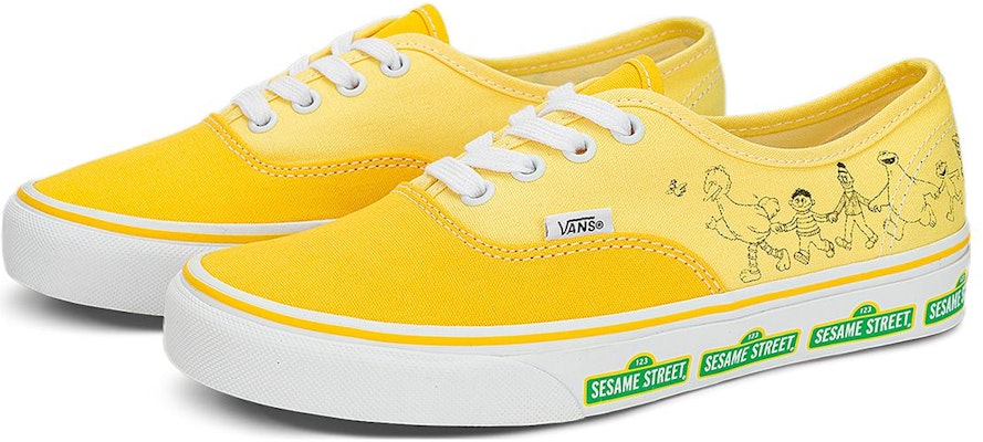 芝麻街 x Vans Authentic '芝麻街家庭' VN0009PVYLW Order 芝麻街 x Vans Authentic '芝麻街家庭' VN0009PVYLW