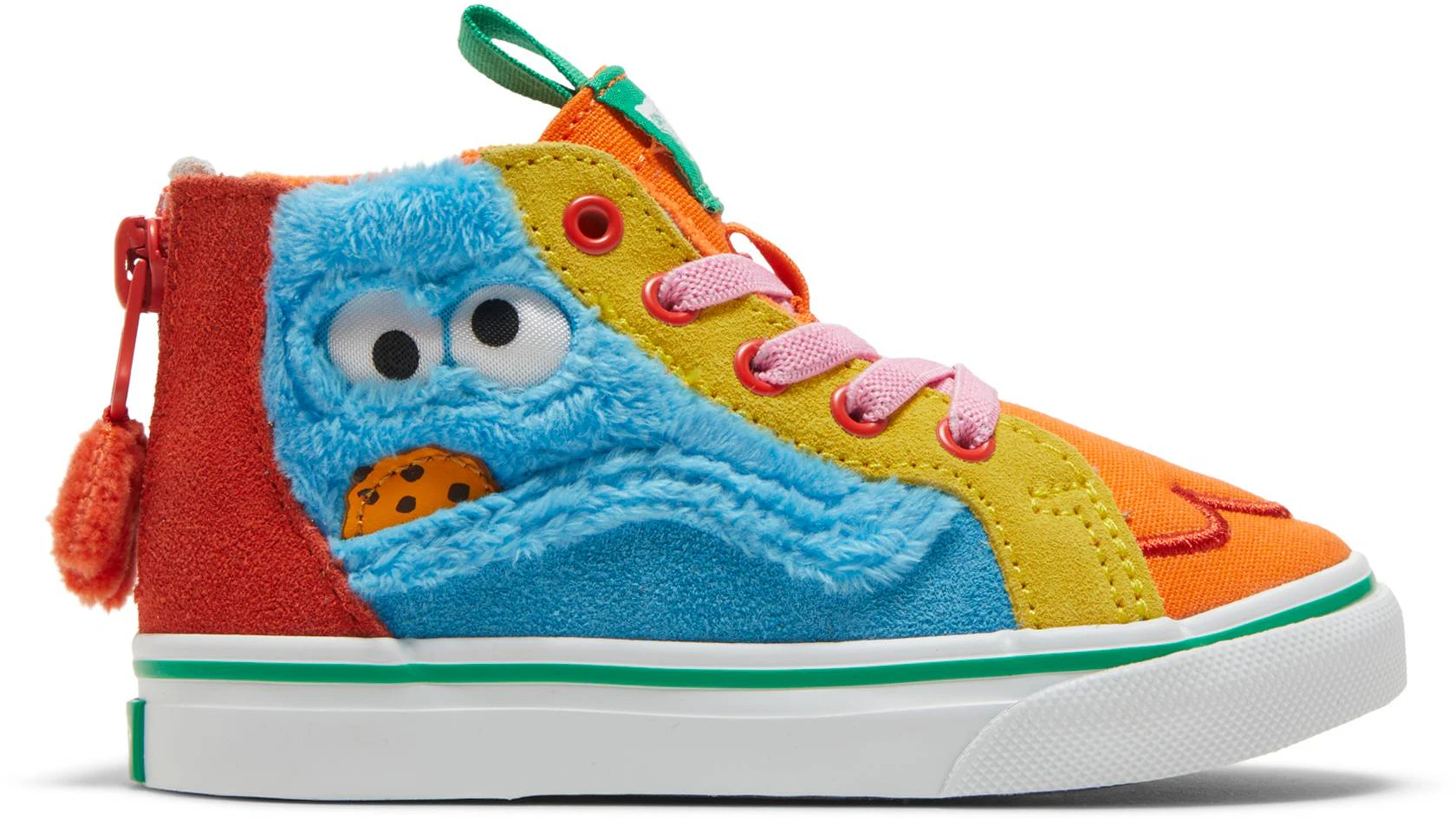 小物 m.sK8 Buy (Toddler) Sesame Street x Vans Sk8-Hi Zip 'Cookie