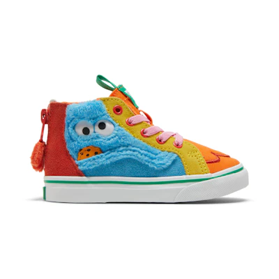 (TD) Sesame Street Vans Sk8-Hi Zip 'Cookie Monster'
