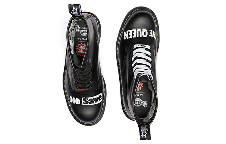 Shop Sex Pistols x Dr. Martens 1460 Smooth 'Dios Salve a la Reina' 25927001