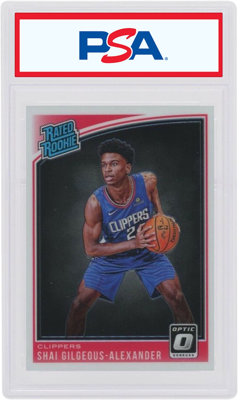 Shai Gilgeous-Alexander 2018 Panini Donruss Optic Rookie #162