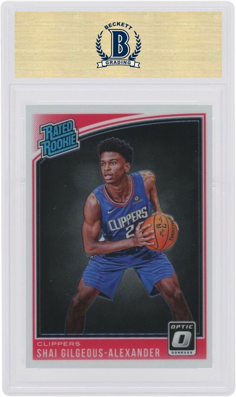 Order Shai Gilgeous-Alexander 2018 Panini Donruss Optic Rookie #162 Kartu Langka