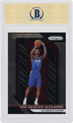 Shai Gilgeous-Alexander 2018 Panini Prizm Rookie #184 Order Shai Gilgeous-Alexander 2018 Panini Prizm Rookie #184