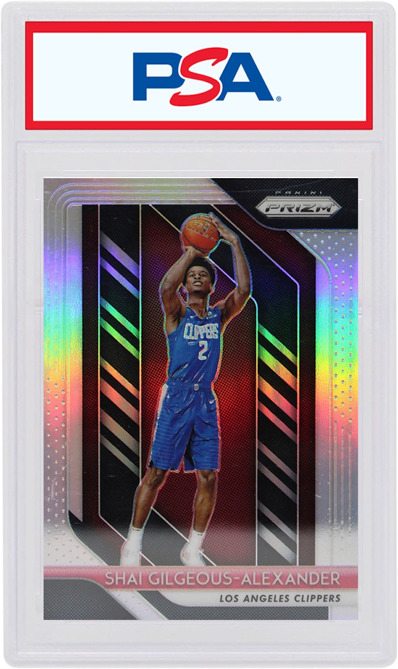 Shai Gilgeous-Alexander 2018 Panini Prizm Rookie Silver #184