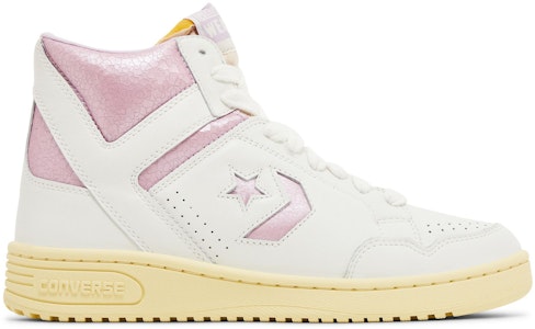 Shai Gilgeous-Alexander x Converse Weapon High 'Putih Vintage Winsome Orchid' A13355C Buy Shai Gilgeous-Alexander x Converse Weapon High 'Putih Vintage Winsome Orchid' A13355C