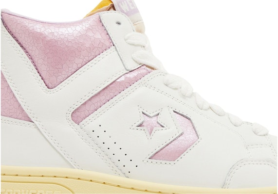 Shai Gilgeous-Alexander x Converse Weapon High 'Vintage White Winsome Orchid' A13355C Order Shai Gilgeous-Alexander x Converse Weapon High 'Vintage White Winsome Orchid' A13355C