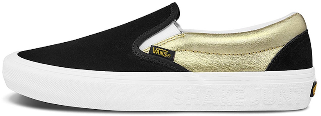 Shake Junt x Vans Slip-On Pro 'Black Gold' VN0A347V13L Buy Shake Junt x Vans Slip-On Pro 'Black Gold' VN0A347V13L