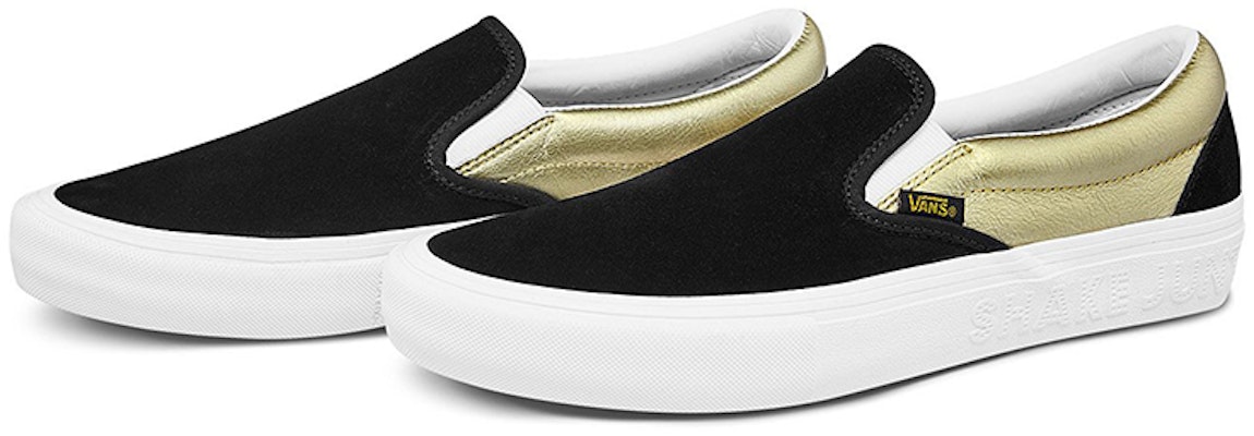 Shake Junt x Vans 滑板鞋经典款“黑金色” VN0A347V13L Order Shake Junt x Vans 滑板鞋经典款“黑金色” VN0A347V13L