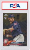 Shane Bieber 2018 Topps Chrome Update Rookie #HMT59 Shane Bieber 2018 Topps Chrome Update Rookie #HMT59