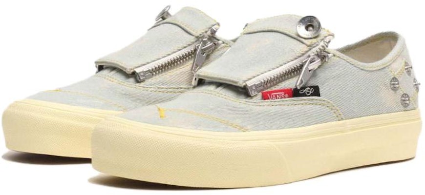(W) Vans Vault x Shane Gonzales ジップシューズ (ライトブルー) VN0A7Y12DNM1 Order (W) Vans Vault x Shane Gonzales ジップシューズ (ライトブルー) VN0A7Y12DNM1
