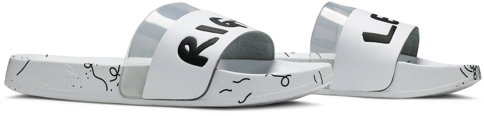 Shantell Martin x Puma Leadcat Slide 'Putih Hitam' 365952-01 Cheap Shantell Martin x Puma Leadcat Slide 'Putih Hitam' 365952-01