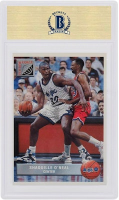 Shaquille O'Neal 1992 Upper Deck McDonald's Rookie #P43 Order Shaquille O'Neal 1992 Upper Deck McDonald's Rookie #P43