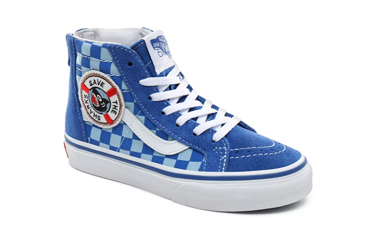 Lookbook 샤크 위크 x 반스 스케이트-하이 지퍼 "샤크 위크" VN0A4BUXV3V