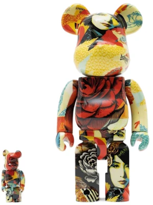 Shepard Fairey Obey x Bearbrick DesignerCon 2022 Eksklusif 100% & 400% Set Buy Shepard Fairey Obey x Bearbrick DesignerCon 2022 Eksklusif 100% & 400% Set