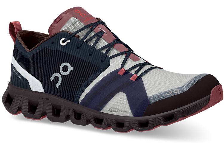 Lookbook On昂跑 Cloud X Shift 輕量多功能 透氣減震回彈 低筒 跑步鞋 男款 墨黑