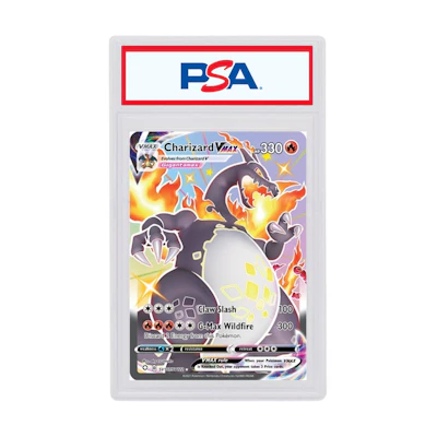 Shiny Charizard VMAX 2021 Poké TCG S&S Shining Fates Full Art #SV107/SV122