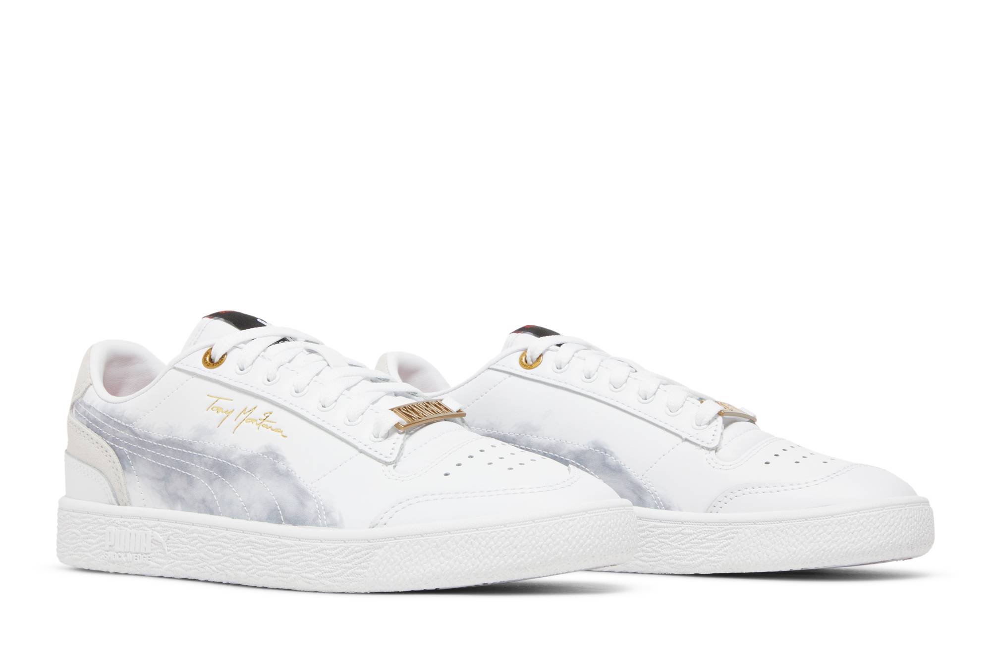 Cheap PUMA Ralph Sampson 舒適百搭 防滑減震 低筒 板鞋 男女款 白色