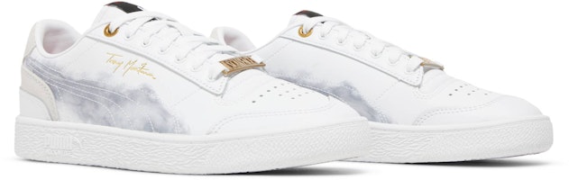 PUMA Ralph Sampson 舒適百搭 防滑減震 低筒 板鞋 男女款 白色 Cheap PUMA Ralph Sampson 舒適百搭 防滑減震 低筒 板鞋 男女款 白色