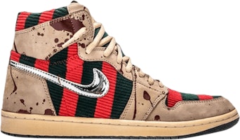 Shoe Surgeon x Air Jordan 1 High Custom 'Freddy Krueger' TSS-AJ1-FREDDY Shoe Surgeon x Air Jordan 1 High Custom 'Freddy Krueger' TSS-AJ1-FREDDY