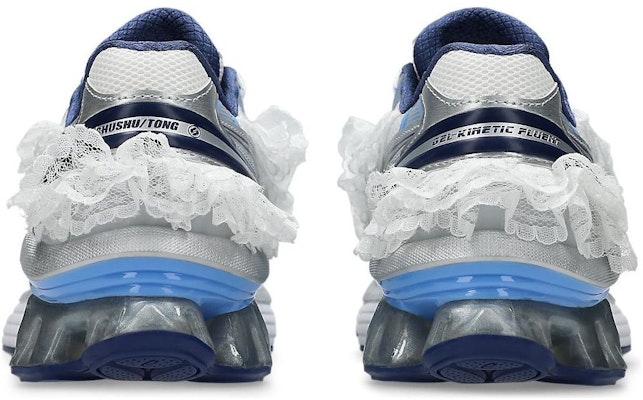 SHUSHU Tong x ASICS Gel Kinetic Fluent 'White Dive Blue' 1203A822-101 Shop SHUSHU Tong x ASICS Gel Kinetic Fluent 'White Dive Blue' 1203A822-101