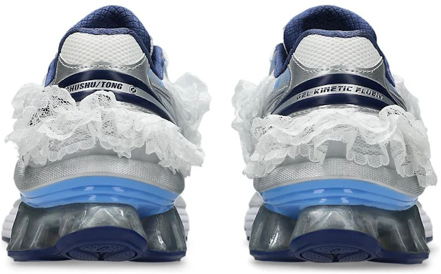 SHUSHU Tong x ASICS Gel Kinetic Fluent ''Bianco Tuffo Blu'' 1203A822-101 Purchase SHUSHU Tong x ASICS Gel Kinetic Fluent ''Bianco Tuffo Blu'' 1203A822-101