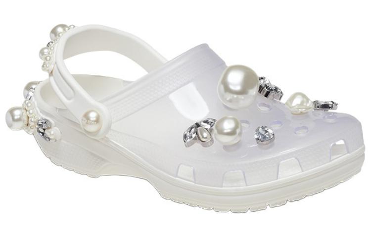 Shop Simone Rocha x Crocs Clásico Clog 'Translúcido' 210144-0WV