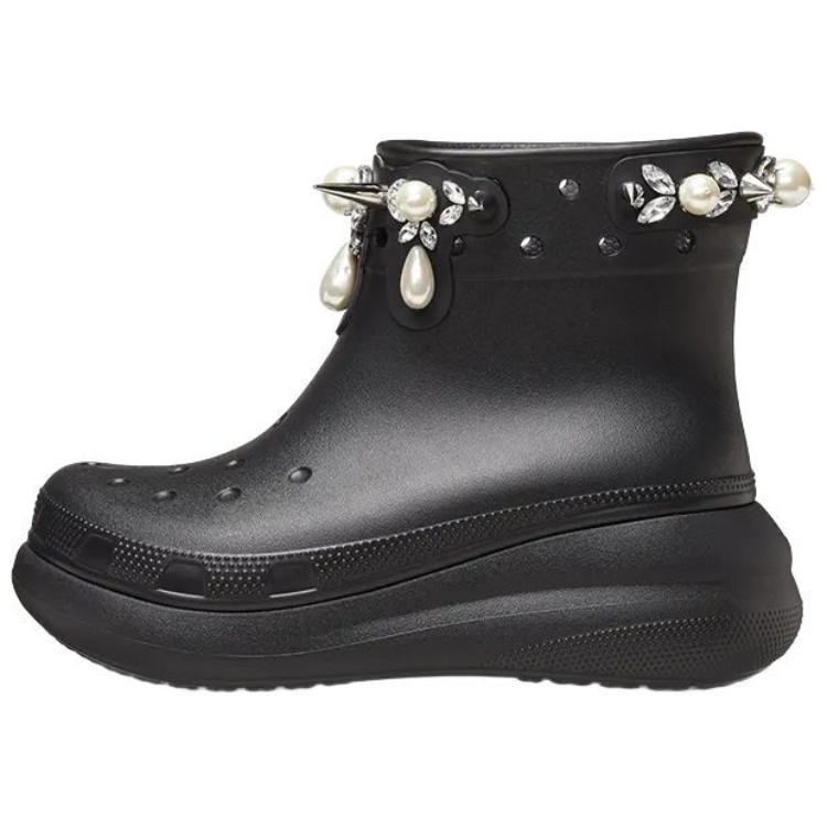 Simone Rocha x Crocs Classic Crush Boot 'Black' 210143-001