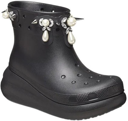 Simone Rocha x Crocs Classic Crush Boot 'Black' 210143-001 Lookbook Simone Rocha x Crocs Classic Crush Boot 'Black' 210143-001