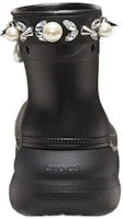 Simone Rocha x Crocs Classic Crush Boot ''Hitam'' 210143-001 Purchase Simone Rocha x Crocs Classic Crush Boot ''Hitam'' 210143-001