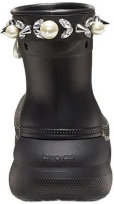 Simone Rocha x Crocs Classic Crush Boot 'Black' 210143-001 Purchase Simone Rocha x Crocs Classic Crush Boot 'Black' 210143-001
