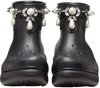 Simone Rocha x Crocs Bota Classic Crush 'Negro' 210143-001 Details for Simone Rocha x Crocs Bota Classic Crush 'Negro' 210143-001